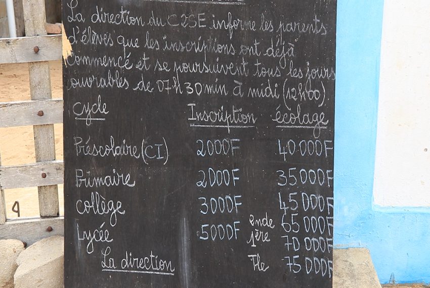 École à vendre au Togo Lomé de la maternelle au lycée, bâtiments 18